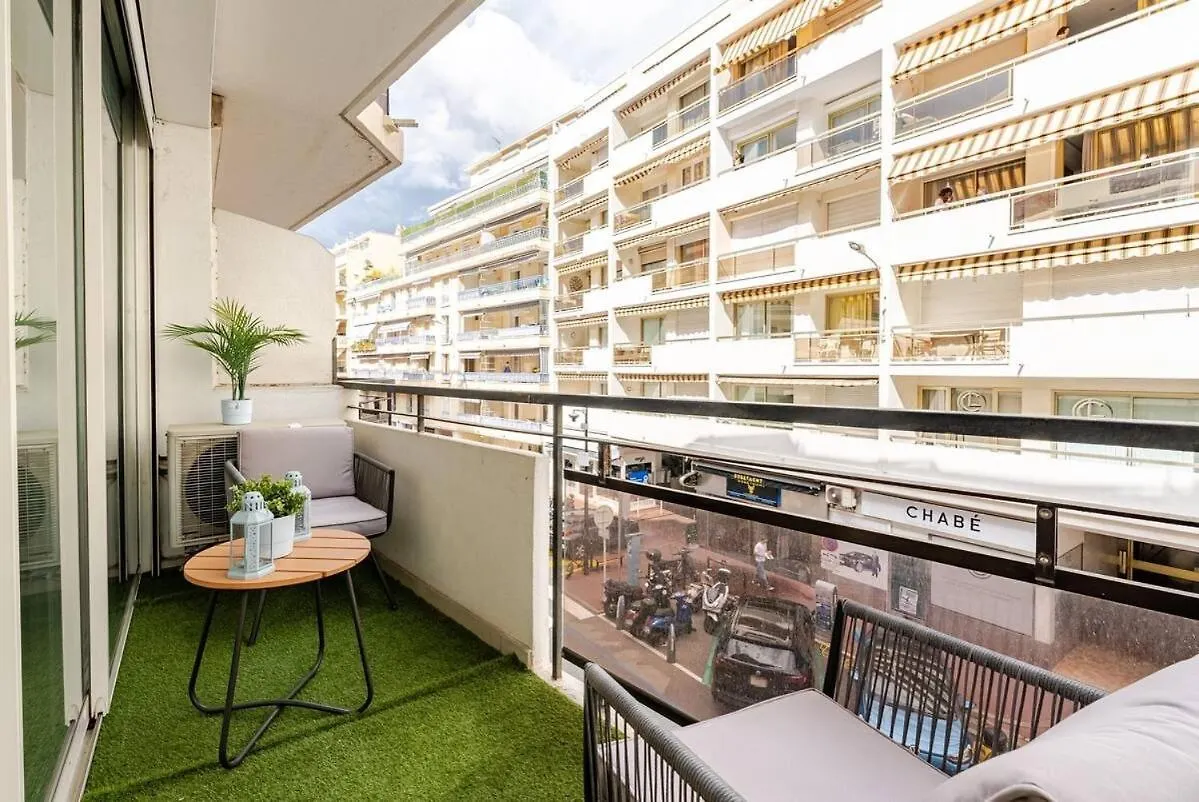 Apartmán Magnifique 2 Pieces Avec Balcon Proche Martinez Et Croisette Cannes
