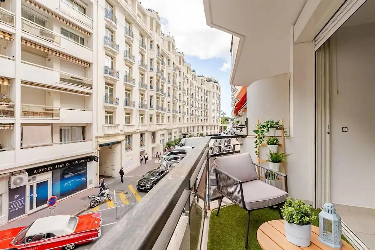 Magnifique 2 Pieces Avec Balcon Proche Martinez Et Croisette Lägenhet Cannes