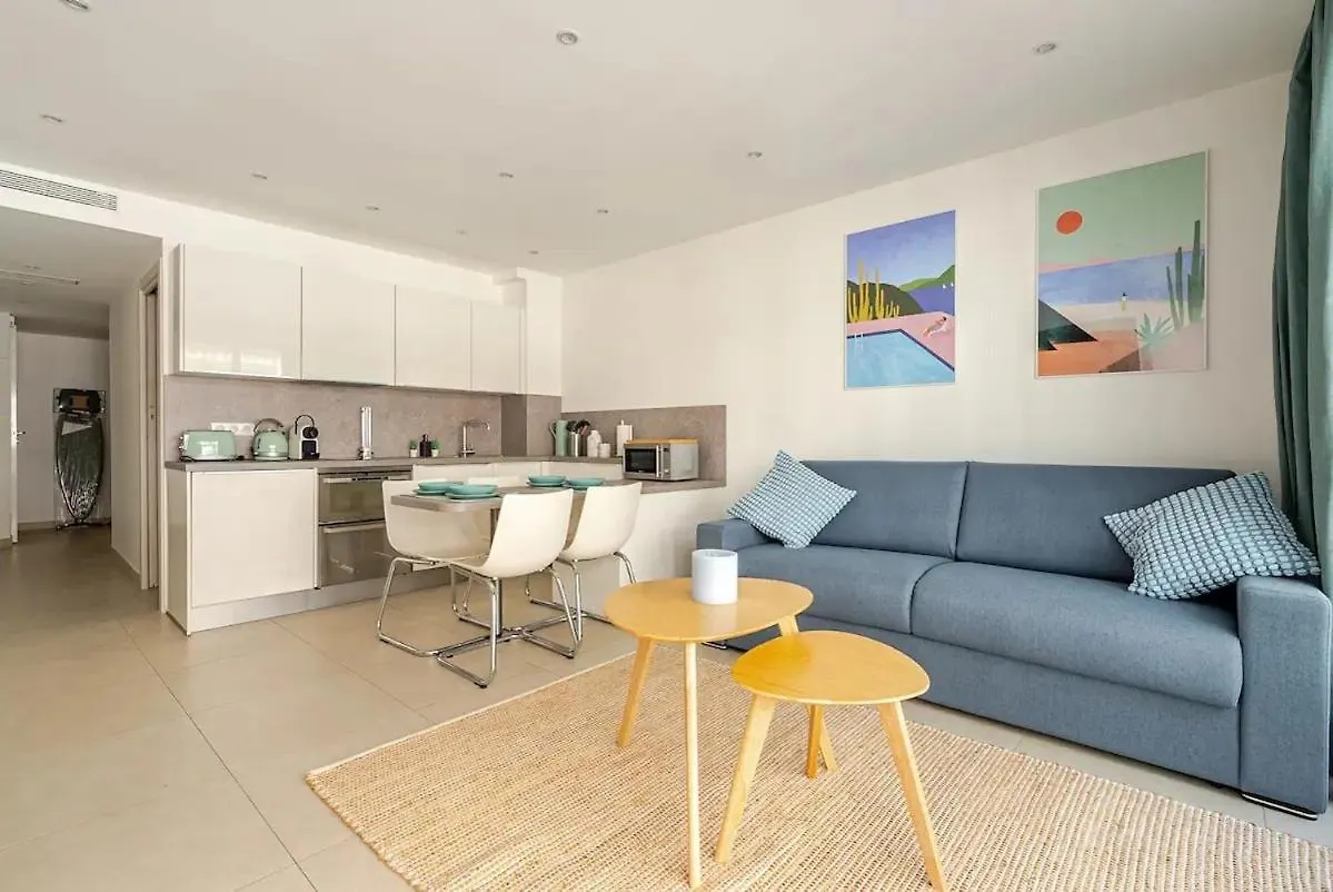 Magnifique 2 Pieces Avec Balcon Proche Martinez Et Croisette Lägenhet Cannes Frankrike